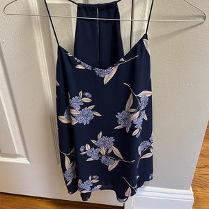 Express, size S, blue floral